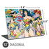 DC Comics Wonder Woman Comic Blast Universal Laptop 12in (9.8 x 6.8in) Skin